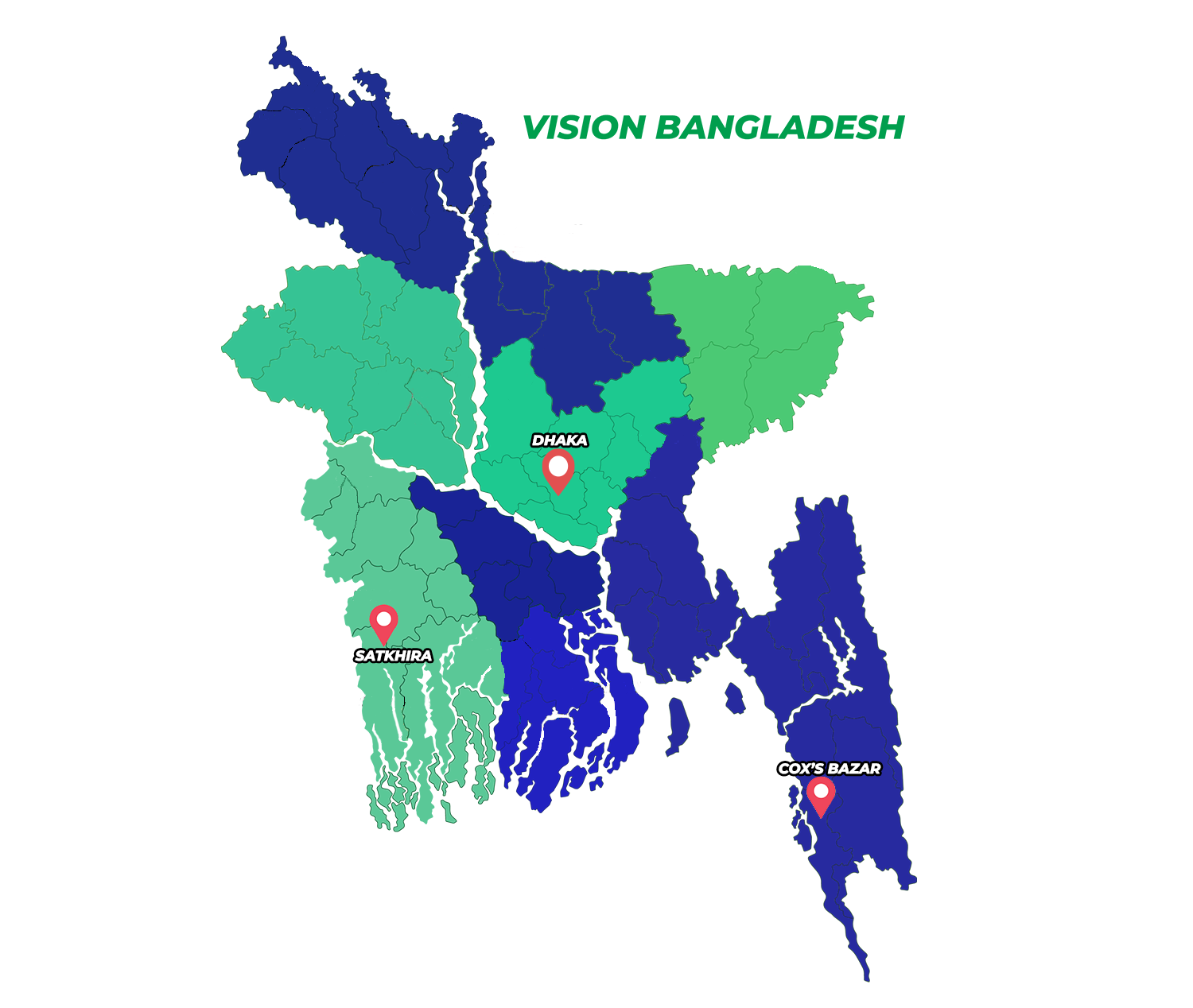 Vision Bangladesh Presence